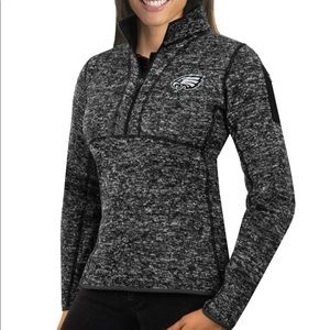 Women’s Antigua Philadelphia Eagles Half Zip